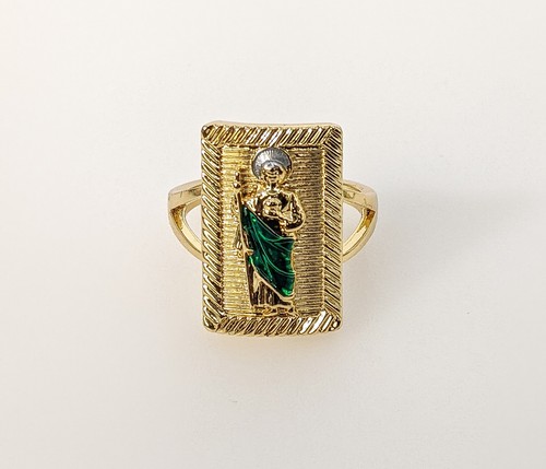 Gold plated saint - plated,