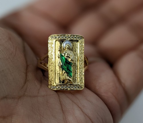 Gold plated saint jude - plated,