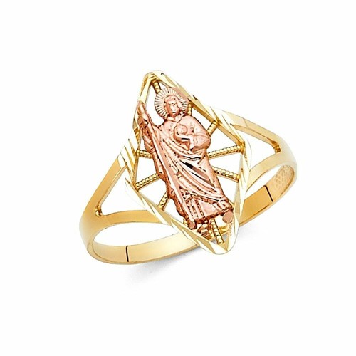 14k real solid - solid, tone